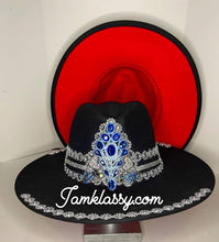 Blue and Silver Fedora Show stopper