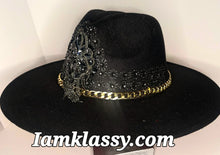 Sexy Black Fedora Hat